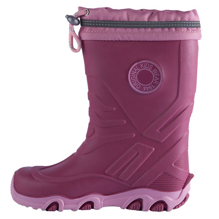 Резиновые сапоги для девочек 28 сливовый